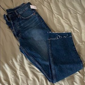 Gap Cheeky High Rise Straight Jeans